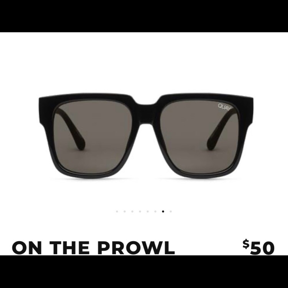Quay On The Prowl Oversized Sunglasses